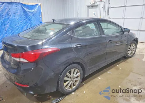 2014 Hyundai Elantra Se из США, поврежденный, VIN KMHDH4AE9EU170462